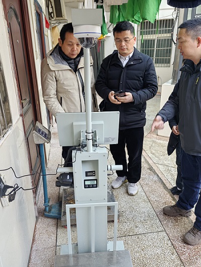 咸宁咸安区18所学校今日开展智慧食堂验收